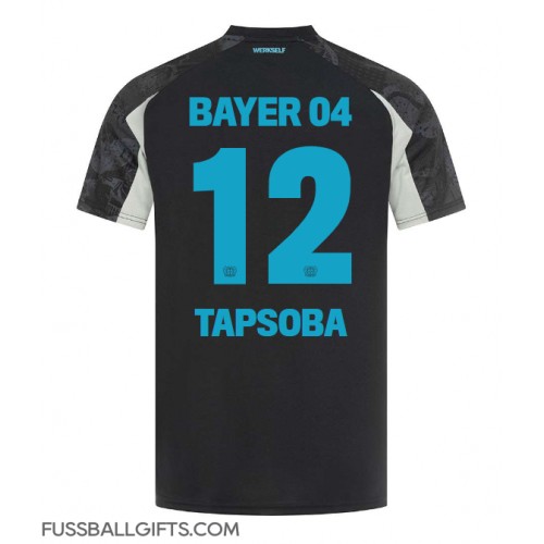 Bayer Leverkusen Edmond Tapsoba #12 Fußballbekleidung 3rd trikot 2024-25 Kurzarm